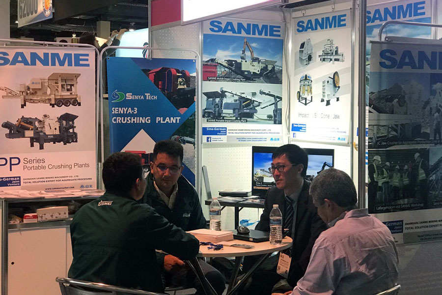 疫情擋不住走出去的腳步，山美股份亮相美國工程機(jī)械博覽會(huì)(CONEXPO-CON/AGG)向世界展示產(chǎn)品及服務(wù)