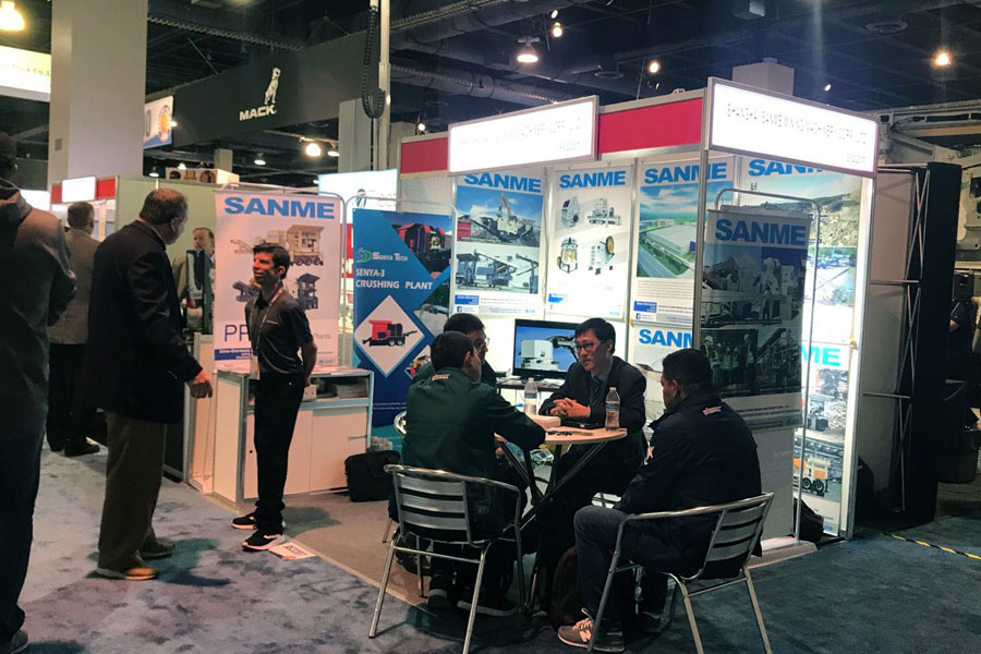 疫情擋不住走出去的腳步，山美股份亮相美國工程機(jī)械博覽會(huì)(CONEXPO-CON/AGG)向世界展示產(chǎn)品及服務(wù)