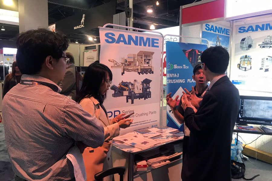 疫情擋不住走出去的腳步，山美股份亮相美國工程機(jī)械博覽會(huì)(CONEXPO-CON/AGG)向世界展示產(chǎn)品及服務(wù)