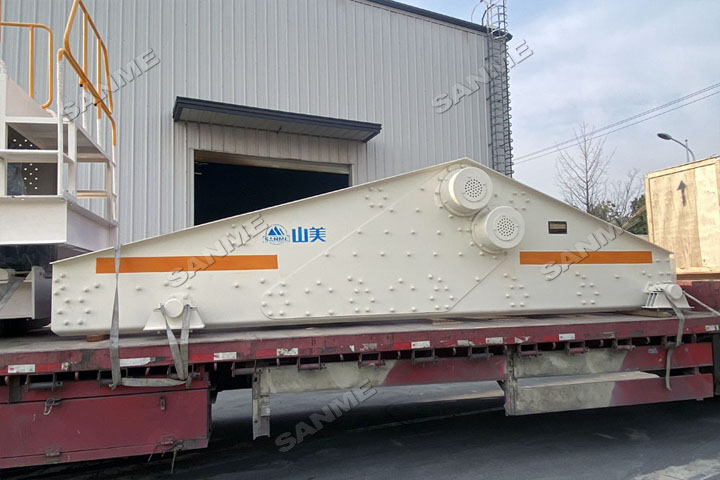 新年發(fā)貨忙｜上海山美股份高性能破碎篩分裝備發(fā)往安徽銅陵，服務(wù)于當(dāng)?shù)啬戤a(chǎn)300萬(wàn)噸骨料生產(chǎn)線