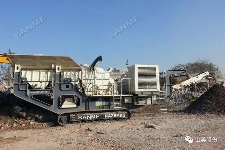 上海山美股份｜深耕履帶移動式破碎篩分市場，為客戶締造卓越價(jià)值