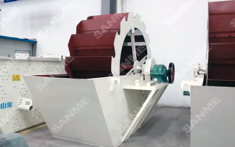 高效輪式洗砂機(jī)，洗凈度高，產(chǎn)量大！