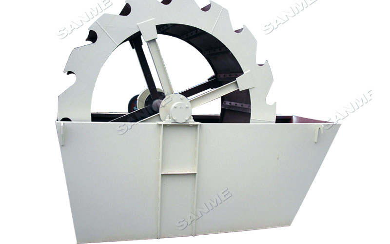 高效輪式洗砂機(jī)，洗凈度高，產(chǎn)量大！