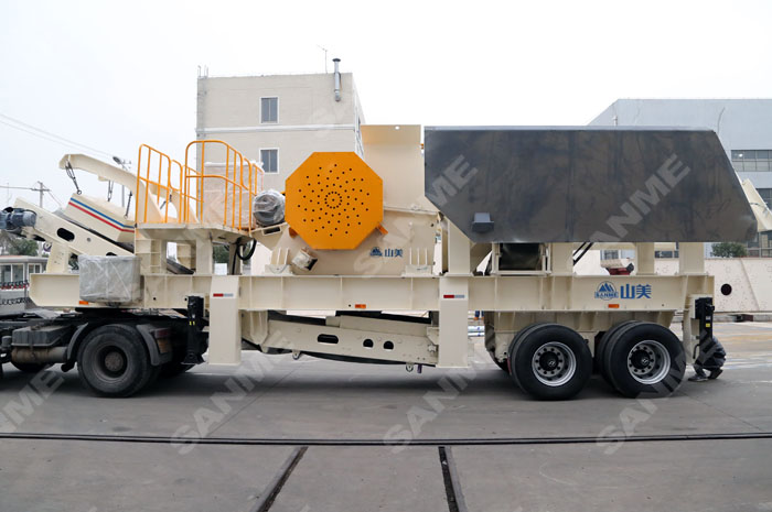 一臺(tái)移動(dòng)式破碎機(jī)可以實(shí)現(xiàn)建筑垃圾的“變廢為寶”，多方共贏。