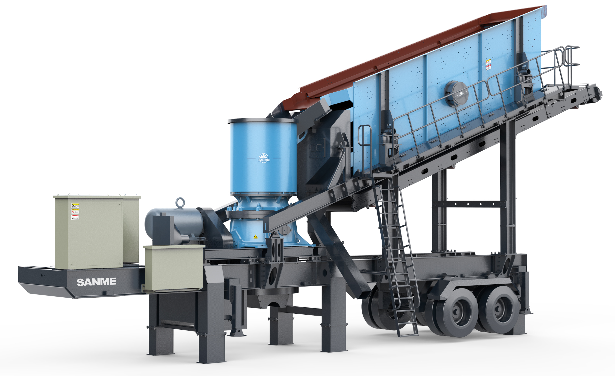 兩大移動(dòng)破碎站：輪胎式vs履帶式，5方面對(duì)比讓你看清差別！