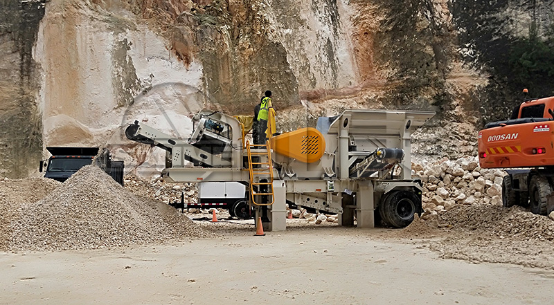 為什么說(shuō)顎式移動(dòng)破碎機(jī)，破碎大理石，碎料效果更好